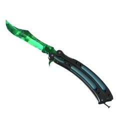 ★ Butterfly Knife | Gamma Doppler Emerald (Minimal Wear)